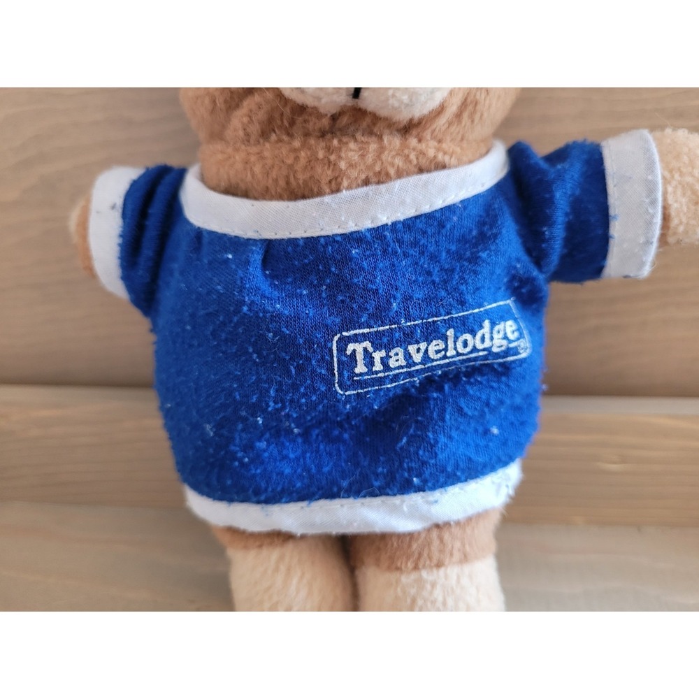 Travelodge Sleepy Teddy Bear Plush 1997 Vintage Stuffed Animal Hotel Promo - Picture 2 of 3